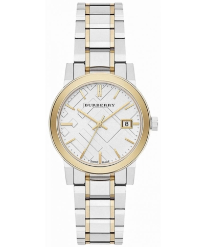 Burberry BU9115 Ladies Two Tone The City Watch
