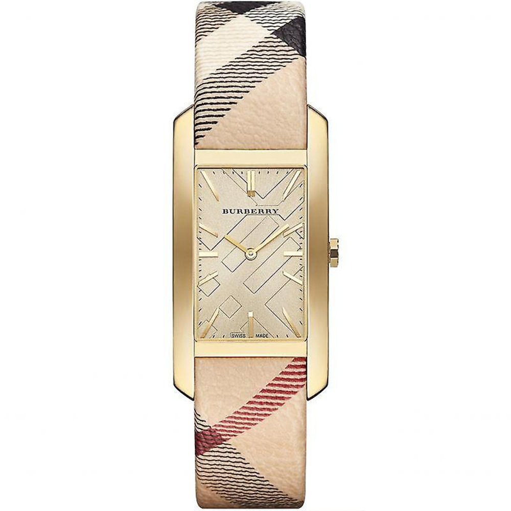 Burberry BU9407 25mm Gold Case Leather Ladies' Watch