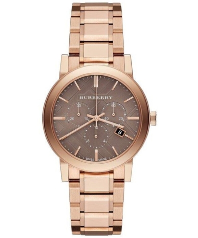 Burberry BU9754 The City Rose Gold-Tone Ladies Watch