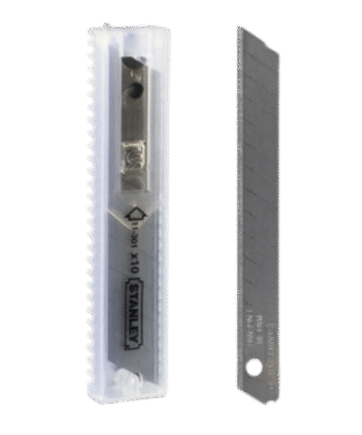 Stanley Knife blades 9 mm 10 pcs