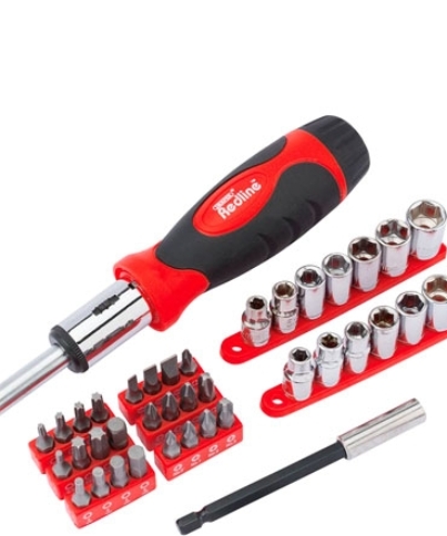 Draper Redline Multi-Bits Screwdriver Set - 40 Pieces