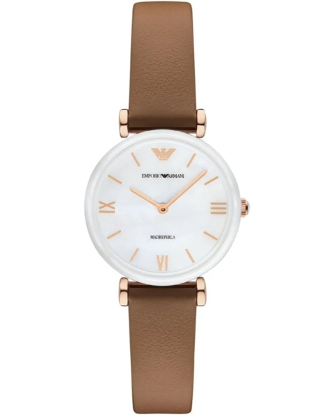 Emporio Armani AR11040 Mother of pearl Dial Ladies Watch
