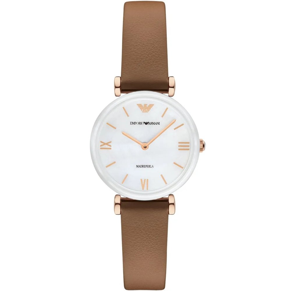 Emporio Armani AR11040 Mother of pearl Dial Ladies Watch