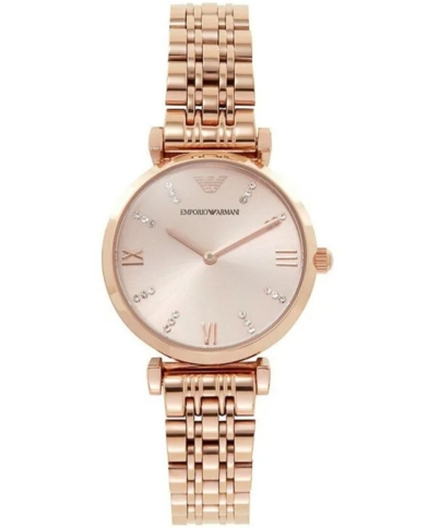 Emporio Armani AR11059 Ladies Watch T-Bar Gianni Rose Gold