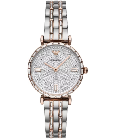 Emporio Armani AR11293 Gianni Two Tone Ladies Watch