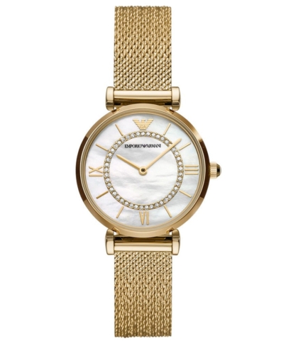 Emporio Armani AR11321 Gold Gianni T-Bar Ladies Watch