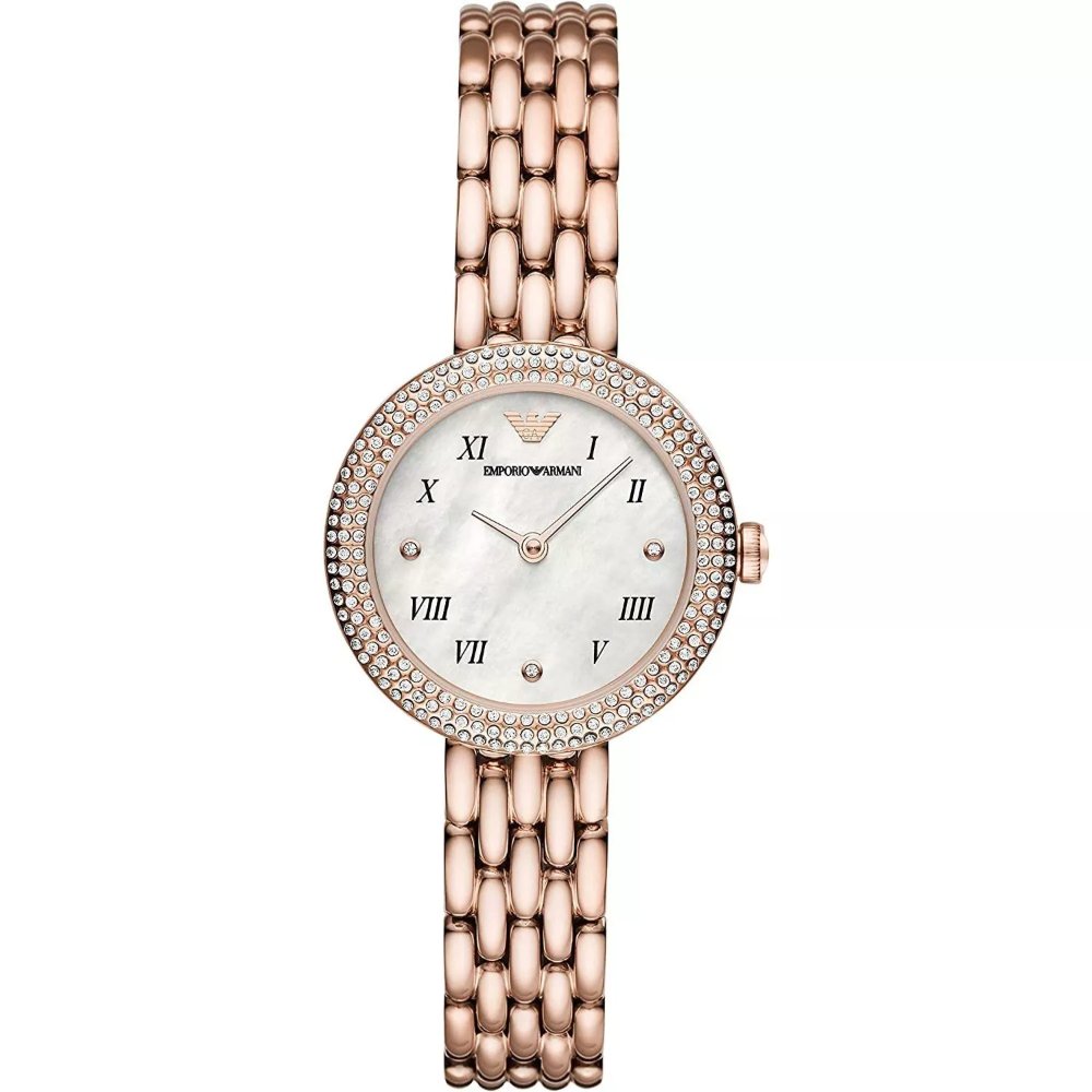 Emporio Armani AR11355 Rose Gold-Tone Ladies Watch