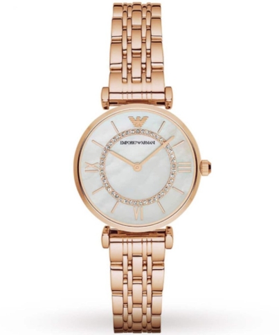 Emporio Armani AR1909 Ladies Watch T-Bar Gianni Rose Gold