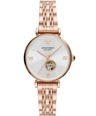 Emporio Armani AR60023 Gianni T-Bar Automatic Ladies Watch