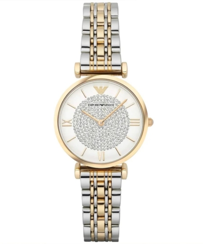 Emporio Armani AR8031 Ladies Watch T-Bar Gianni Two-Tone
